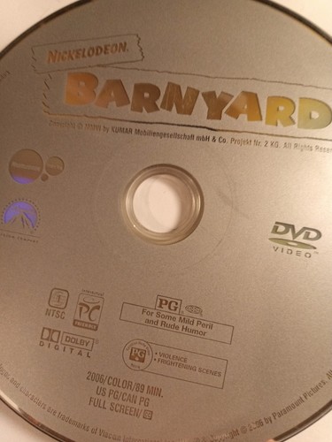 Barnyard dvd disc only used - dvd,